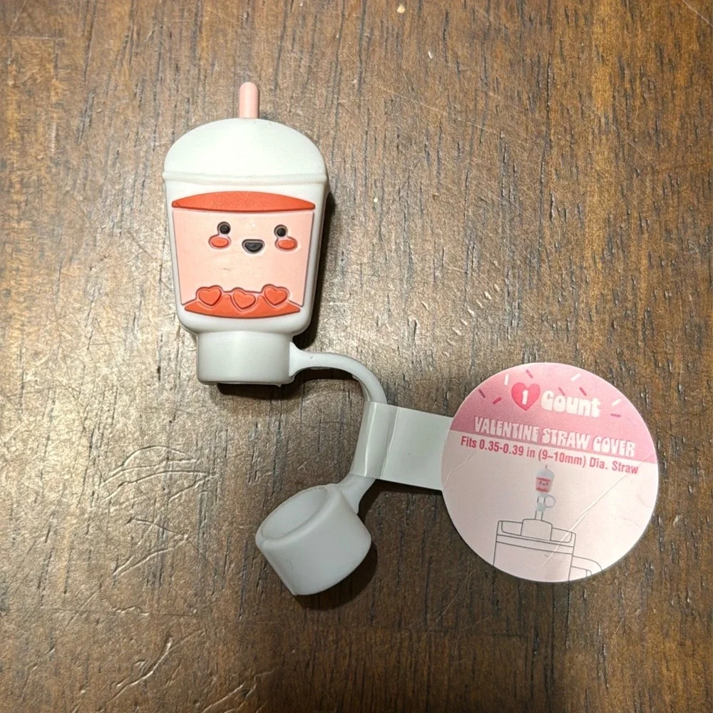 NEW Target Bullseye Playground Valentine Shake Stanley Straw Cover